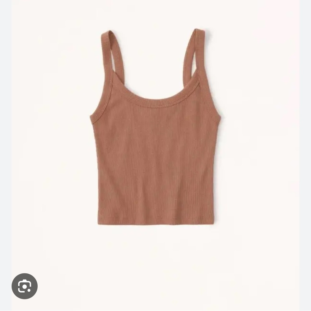 ISO ABERCROMBIE 90S ESSENTIAL SCOOP-NECK TANK